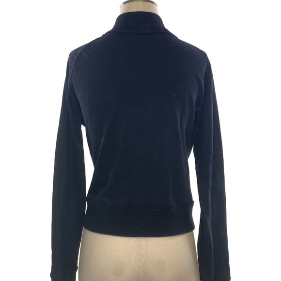 LUCKY BRAND Navy Cotton Zip Front Jacket #TT10 - Picture 5 of 8